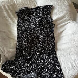 NWT new Chaps polka dot sleeveless dress size extra large, XL